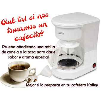 FutuTiendas - Cafetera Eléctrica 1.25 Litros Kalley K-CM100K-Blanco