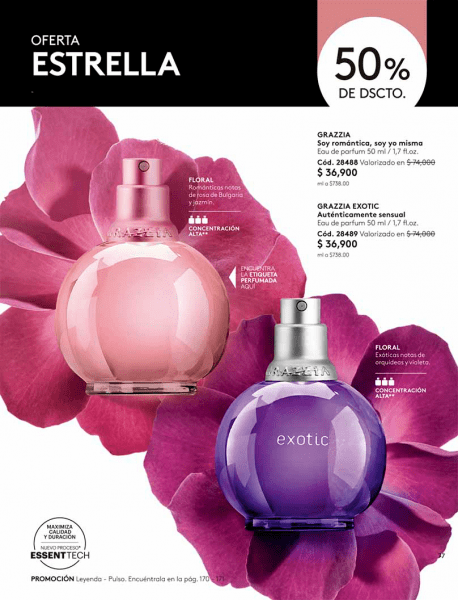FutuTiendas - PERFUME GRAZZIA ÉSIKA